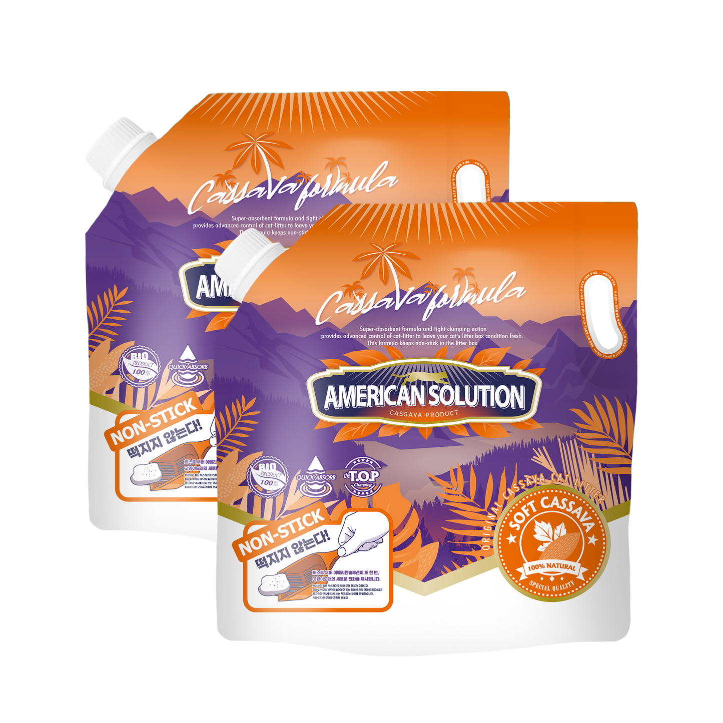 American Solution ソフト キャッサバ 猫砂 5.9kg