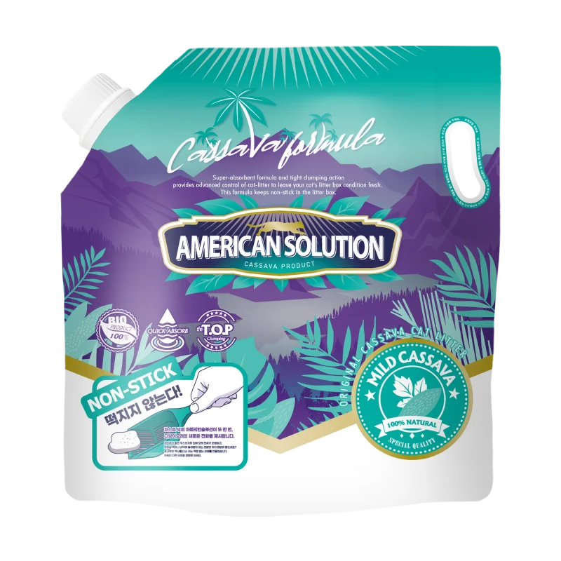 アメリカンソリューション マイルドキャッサバ猫砂 5.9kg